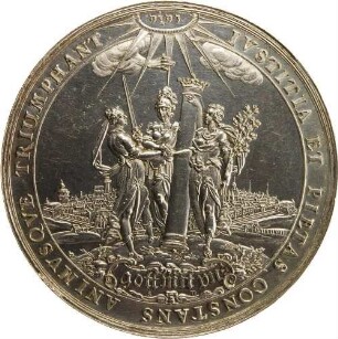 Kurfürst Johann Georg I. - Schlacht bei Breitenfeld nahe Leipzig am 7./ 17. September 1631