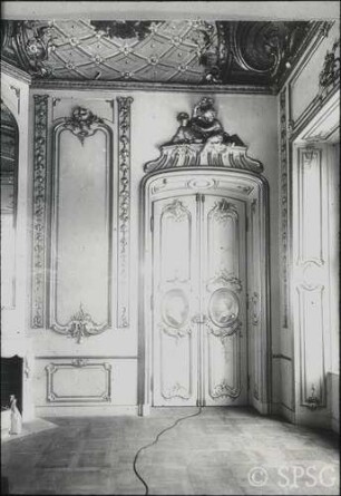 Berlin, Schloss Charlottenburg, Neuer Flügel, Schreibkammer, R. 355, Blick in den Raum.