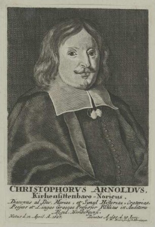Bildnis des Christophorvs Arnoldvs