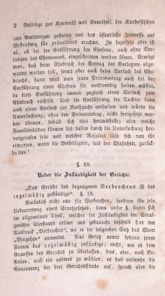 §. 18. Ueber die Zuständigkeit der Gerichte.