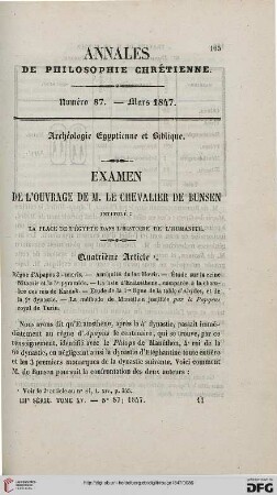 Quatrième article