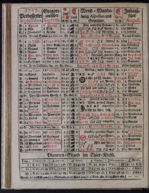 1757. Verbesserter September.