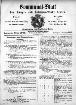 1880,45: No. 45, 7. November 1880