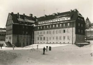 Altenberg. Rathaus. Winterbild