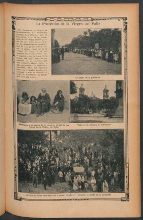 La Procesión de la Virgen del Valle