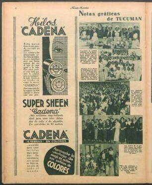 Notas gráficas de Tucumán [Fotografías]