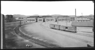 Sparks ("Eisenbahnstadt"). Round House and Shops, Sparks, Nev.
