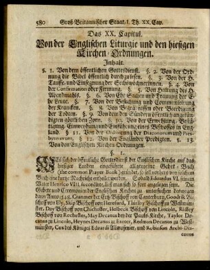 Das XX. Capitul.