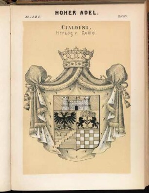 Taf. 101. Cialdini, Herzog v. Gaëta.