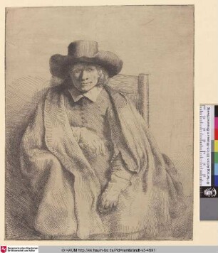 [Porträt des Clement de Jonghe; Clement de Jonghe, Printseller; Clement de Jonge]