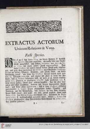 Extractus Actorum
