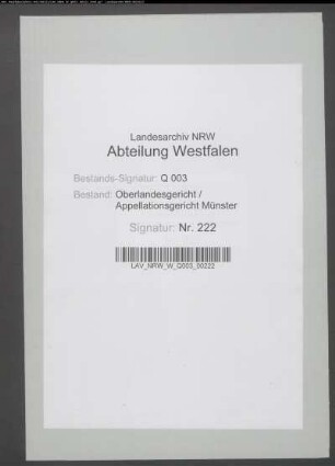 Fiskus ./. von Beverförde-Werries (Reste)