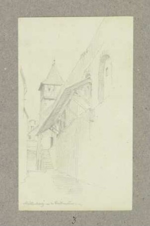 Partie der Stadtmauer in Miltenberg