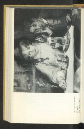 Im Cafe des Westens Gemälde von Leo v. König