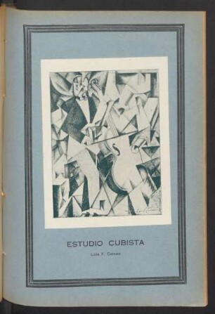 Estudio cubista - [Dibujo]