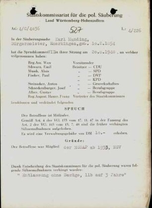 Munding, Karl