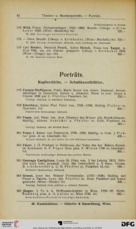 Porträts (Nr. 558-597)