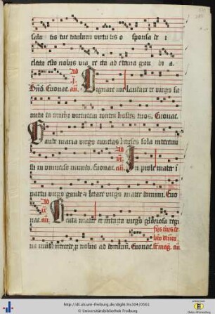 [280r] Feriis terciis de beato Dominico.