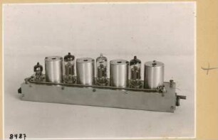 Spektrometer Baustein Seitenansicht; Foto 1953