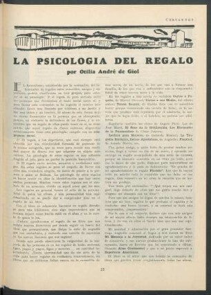 La psicología del regalo