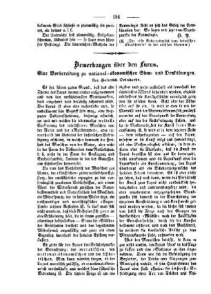Bemerkungen über den Luxus : eine Vorbereitung zu national-ökonomischen Sinn- und Denkübungen