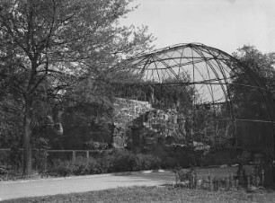 Dresden. Zoologischer Garten : Dresden, Zoologischer Garten. Große Voliere