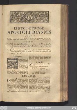 Epistolae Primae Apostoli Ioannis