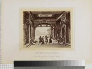 Der Ring des Nibelungen / Götterdämmerung, Die Halle der gibichungen am Rhein.