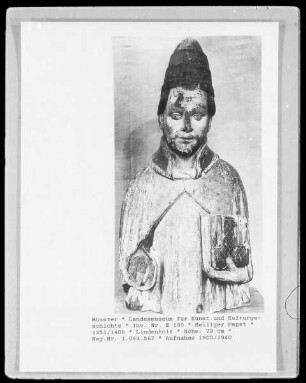 Büste des heiligen Papstes Clemens