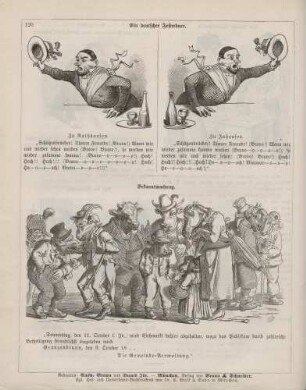 "Ein deutscher Festredner" "Bekanntmachung"
