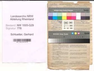 Entnazifizierung Gerhard Schluetter , geb. 25.03.1882 (Bahnangestellter)