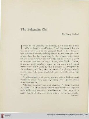 4: The bohemian girl