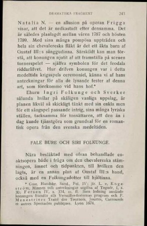 Fale Bure Och Siri Folkunge.