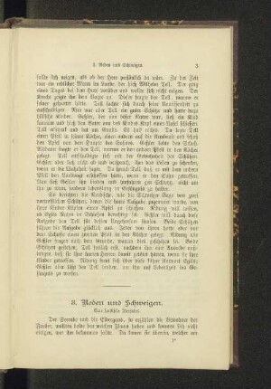 3. Reden und Schweigen. Eine faröische Tierfabel.