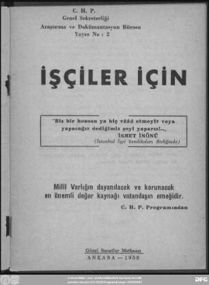 İşçiler için