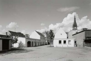 Blick zum Zentralgasthof