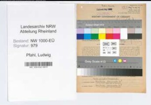 Entnazifizierung Ludwig Pfahl, geb. 09.07.1898 (Zahnarzt)