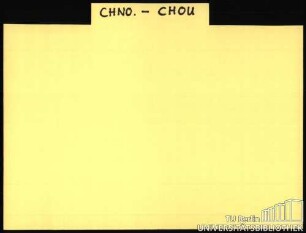 CHNO.-CHOU