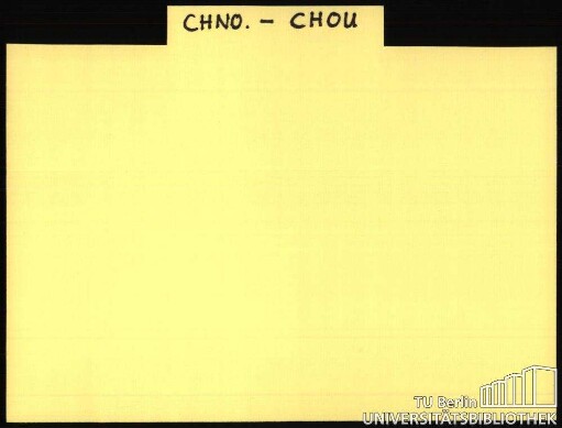 CHNO.-CHOU