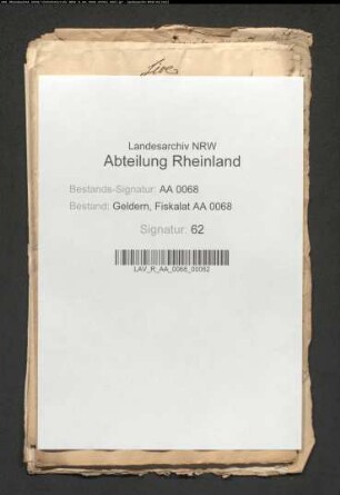 Vom Freiherrn von der Rhoer beanspruchtes Kollationsrecht der Pastorate in Nieukerk und Aldekerk