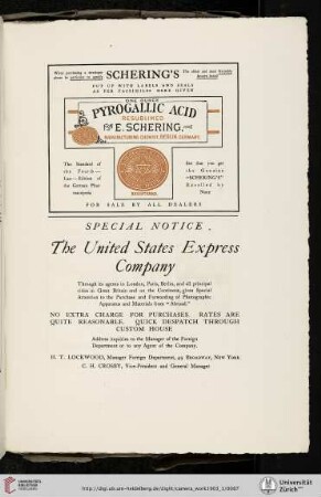 E. Schering [Pyrogallic Acid]