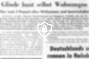 Glinde baut selbst Wohnungen