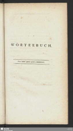 Wörterbuch