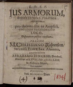 Ius Armorum