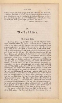 IV. Volksbücher