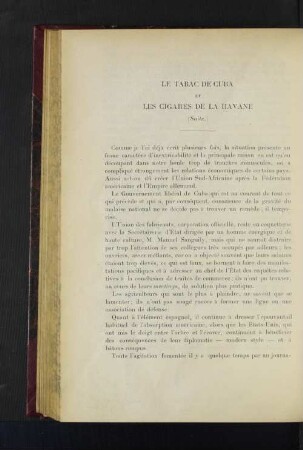 Le Tabac De Cuba.