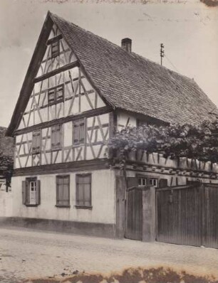 Haus 44. Fachwerk. Bauernhaus