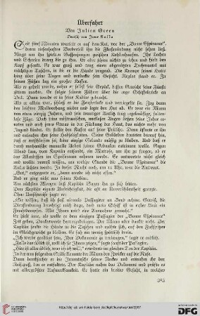 Überfahrt
