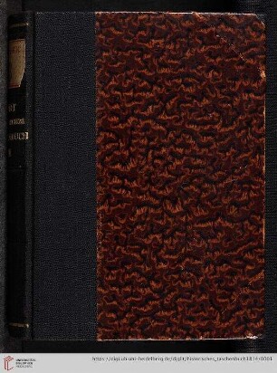 Historisches Taschenbuch: für das Jahr ...