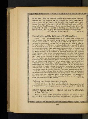 Der erfolglose englische Ansturm im Wytschaete=Bogen.